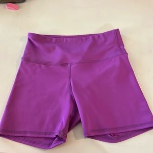 Purple Tiger Friday Biker Shorts